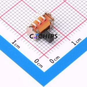 SK-12D15-G040 Slide Switch SMD,8.6x4.5x4.7mm Switch Single Pole Double Throw Rectangle Pin Header Gull Wing Type 8.6mm - Product Image 2