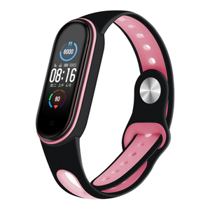 Correa de silicona para reloj Mi <span class=keywords><strong>Band</strong></span> <span class=keywords><strong>5</strong></span> para reloj inteligente <span class=keywords><strong>Xiaomi</strong></span> Mi <span class=keywords><strong>Band</strong></span> <span class=keywords><strong>5</strong></span> NFC - Product Image 1
