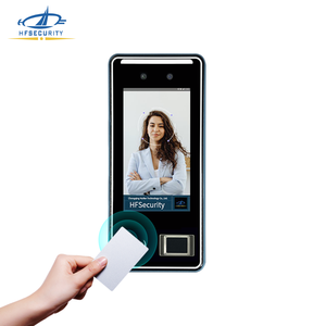 Control de Acceso Biométrico HFSecurity FR05 de 5 Pulgadas con Reconocimiento Facial y de Huella Dactilar, Lector de Tarjetas Android, Control de Asistencia - Product Image 2