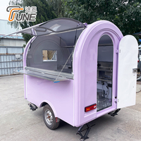 Camión de Comida Móvil Portátil Multifuncional Pequeño y Versátil para Exteriores en Venta