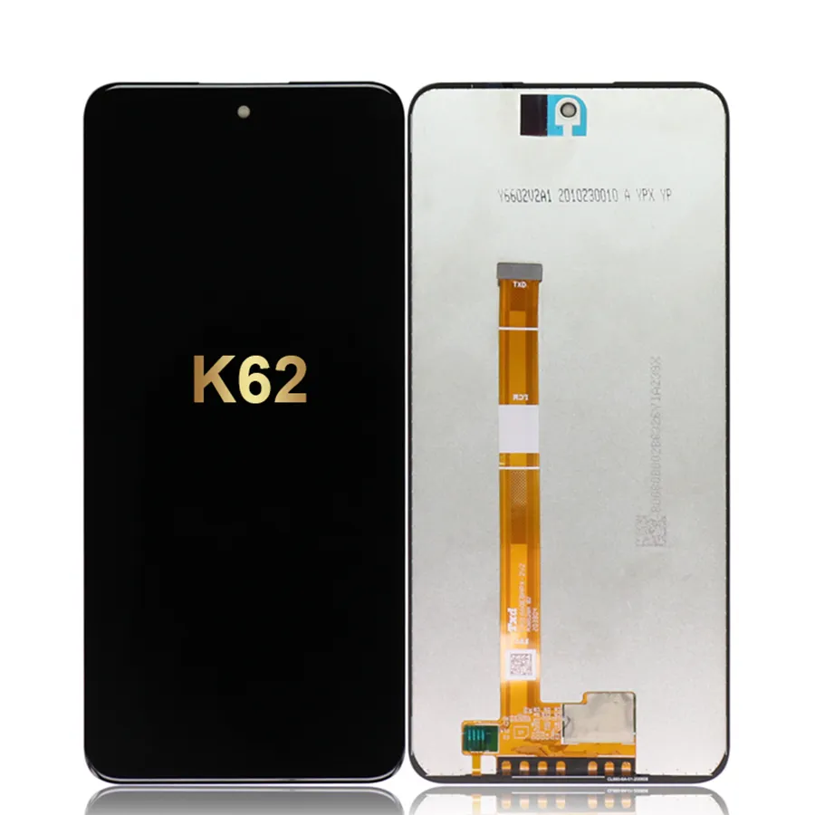LG Q52 K61 Q61 K62 K71 K92 Q92 5G W30 W41 W41プロベルベット携帯電話画面交換ディスプレイ用LCD