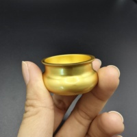 Mini-cloche à encens étoile vintage en laiton massif personnalisée, Décoration pour la méditation et le spa, Vente en gros pour cadeaux, Importateurs de boutiques de pleine conscience