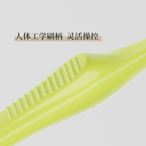 Cepillo de dientes de hotel con cerdas suaves, paquete individual para viajes y uso en alojamientos. - Product Image 3