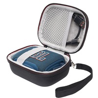 Sac de transport portable antichoc en EVA pour enceintes Bluetooth GO5 GO4, étui extérieur étanche anti-rayures à coque rigide avec poche en maille