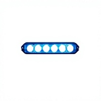 Zweifarbiger LED-Blitzlicht-LKW Hohe Helligkeit Not licht Autozubehör 12V 24V Kühlergrill-Blitzlicht