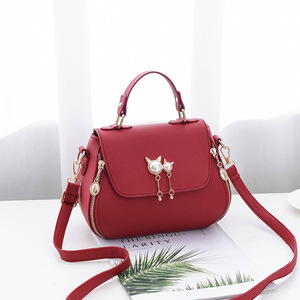 Sacs à bandoulière Vintage pour femmes, petit sac à main en cuir PU, sacs à bandoulière multi-poches - Product Image 1