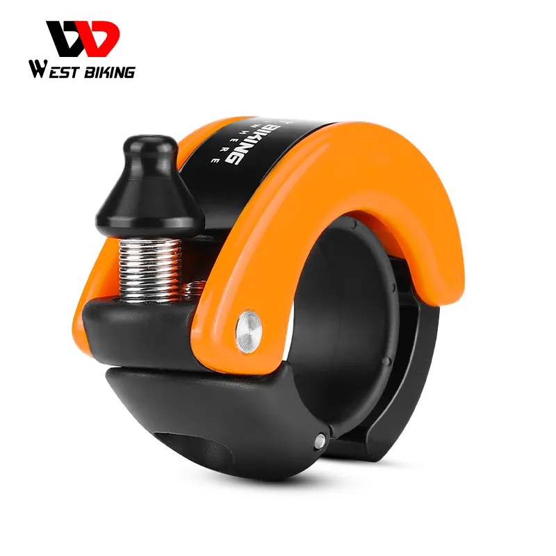 WEST BIKING manillar bocina alarma de advertencia de seguridad ciclismo sonido anillo bicicleta montaña bicicleta accesorios anillo campana para bicicleta