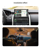 Radio para Auto Universal BQCC Carplay 1DIN con Pantalla Retráctil de 7'', Reproductor de Video Multi-Idioma, USB, AUX, Bluetooth, Asistente de Reversa, Reproductor MP5