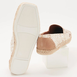 Scarpe basse da donna a buon mercato scarpe da donna intrecciate espadrillas rosa caldo - Product Image 5