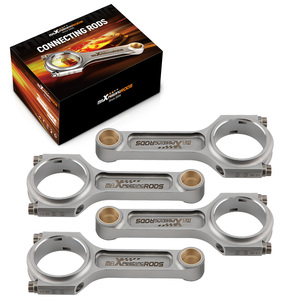 MaXpeedingrods 4x Bielle Forgiate a I per Honda Civic CRX D16 Serie D 137mm - Product Image 2