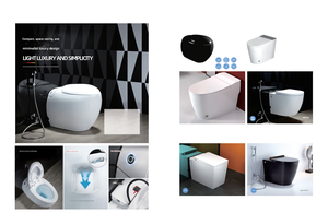 Simple Smart <strong>Toilet</strong> Sanitary <strong>Bidet</strong> Toilette Bowl Tankless Electric Automatic Wc Intelligent <strong>Toilet</strong> for Bathroom - Product Image 4