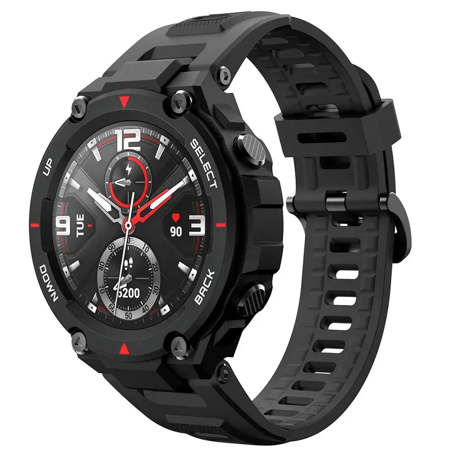 Bracelet en silicone sport pour Xiaomi Huami Amazfit T-Rex Pro Bracelet de montre intelligente pour Amazfit T-Rex A1918