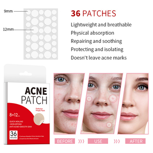 Lot de 36 patchs hydrocolloïdes ronds pour l'acné, patchs anti-imperfections Water Perfection - Product Image 6