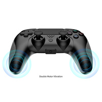 TP4-0421 sans fil contrôleur de Jeu joystick avec six-axe double-moteur vibration fonction Pour Playstation 4 PS4 gamepad