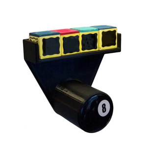 Soporte Triangular para Tizas de Billar LM LM25429, Soporte de Pared, Extensión de Plástico Impresa en 3D, Organizador de Accesorios para Sala de Billar - Product Image 1