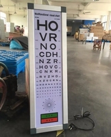 Instruments d'optométrie Testeur visuel de 3 mètres Acuité Tableau de vision LED à bordure ultra-fine Utilisé pour les hôpitaux ophtalmiques