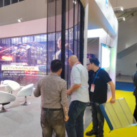 Écran LED transparent auto-adhésif pour vitrine de magasin, haute luminosité, ultra HD, intérieur