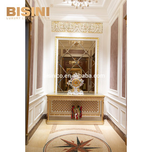 <span class=keywords><strong>Console</strong></span> <span class=keywords><strong>d</strong></span>'<span class=keywords><strong>entrée</strong></span> Style <span class=keywords><strong>Baroque</strong></span> Antique, Table de luxe rustique en bois avec miroir, Hall - Product Image 2