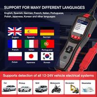 Probador de Circuitos para Automóviles TopDiag P150 12V 24V, Probador de Sistemas Eléctricos Automotrices, Sonda de Potencia, Herramienta de Diagnóstico de Inyectores y Baterías