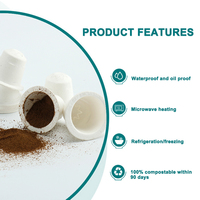 Capsules de café K-Cup personnalisées, saveurs assorties, capsules de café compostables, capsules Nespresso réutilisables
