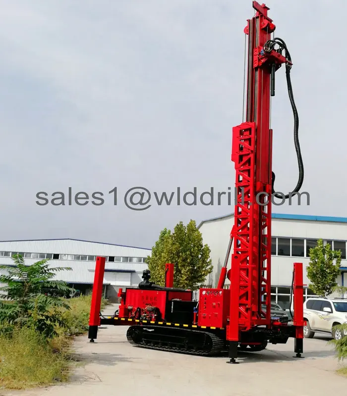 200m-1000m deep well ground water dth drilling rig machine