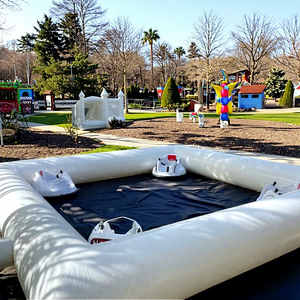 Pista de Carreras Inflable de PVC para Exteriores, Tipo Go Kart, JOYRISE, Capacidad de 500 kg, para Eventos de Alquiler, Niños - Product Image 1