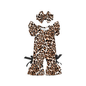 Conjuntos de Ropa para Bebés Niñas Sassy Girls 2022 con Diadema, Ropa de Moda con Mangas con Volantes para Niñas Pequeñas, Mono para Recién Nacidas - Product Image 3