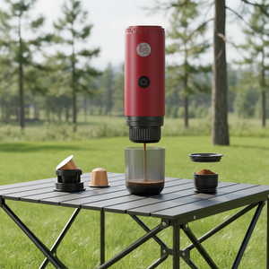 Mini Macchina per Caffè Portatile con Riscaldamento Wireless, Macchina per Espresso per Viaggi, Auto e Casa, Macchina per Caffè Elettrica Ricaricabile USB - Product Image 3