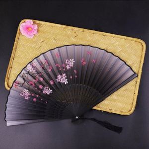 พัดผ้าไม้ไผ่พับได้พิมพ์ลายเองสำหรับงานอีเวนต์หรือโปรโมชั่น - Product Image 2