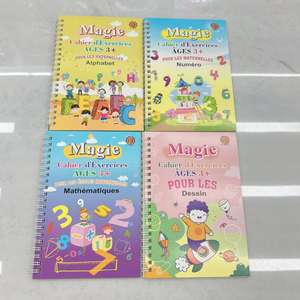 Nouveaux livres magiques français personnalisables grand format pour enfants, livres populaires à rainures pour l'apprentissage <span class=keywords><strong>de</strong></span> l'écriture manuscrite effaçable - Product Image 5