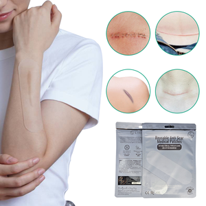 Medical Grade Elastic <b>Silicone</b> Scar Removal <b>Sheet</b> Reusable Skin Repair Gel Patch For Body Scar Treatment - Product Image 1