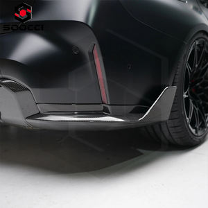 干式碳纤维后扰流翼 MP 风格 适用于 BMW M3 G80 G81 M4 G82 G83 后侧板扰流板 <span class=keywords><strong>M</strong></span> Performance 扩散器分体器 - Product Image 5