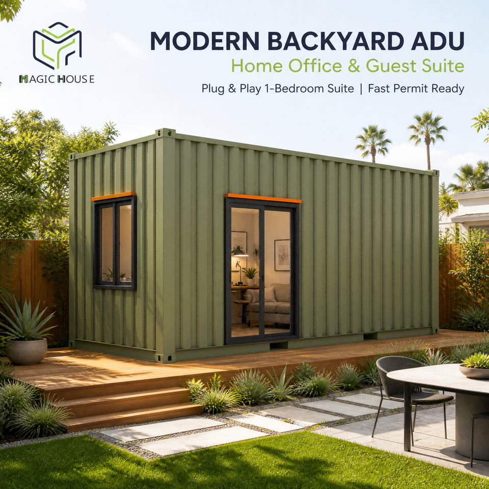 Simple Store Design Using Shipping Containers 20FT Shipping Container Home Prefab House with 1 Bedroom and Bathroom ...