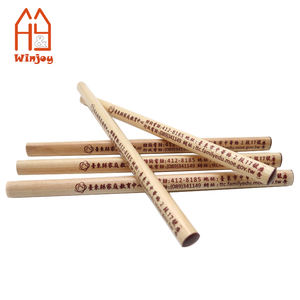 <span class=keywords><strong>Crayon</strong></span> à mine HB de 1cm de diamètre en bois naturel pour les enfants - Product Image 5