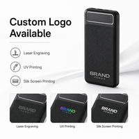 Banco de Energía de 10000 mAh para Regalos Corporativos, Cargador de Teléfono de 10000 mAh, Logotipo Personalizado, Venta al Por Mayor de Fábrica, CE RoHS FCC para Compradores Comerciales