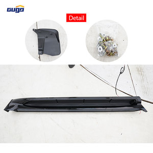 Estribos Laterales GUGO LC200 en Negro Brillante para Toyota <span class=keywords><strong>Land</strong></span> <span class=keywords><strong>Cruiser</strong></span> 200 2008-<span class=keywords><strong>2021</strong></span>, Barra Nerf, Estribo Exterior - Product Image 5
