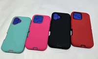 Honatop 3 en 1 Antichoc Defender Mobile Phone Case Pour Iphone 16 pro max 16pro 16Plus 15 14 13 Armor Phone Case Back Cover