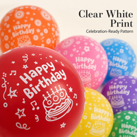 Ballons en latex personnalisés de 12 pouces avec logo imprimé sur un côté, 1 couleur, pour anniversaire, mariage, Saint-Valentin, vente en gros