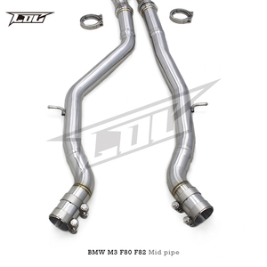 Tuyaux d'échappement OEM Ready Ship pour BMW M3 M4 F80 F82 F83 S55 3.0T 2014-2019 SS304 Système d'échappement de voiture Midpipe de longueur égale - Product Image 6