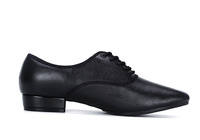 Zapatos de Baile Latinos para Hombre, Estilo Casual, Personalizados por el Fabricante, para Tango, Jazz, con Tacón Bajo y Media Suela de Cuero PU