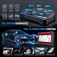 Escáner de Diagnóstico para Automóviles CRP919E BT, Pantalla LCD Roja, Bluetooth, Sistema Completo OBD2, Herramienta Universal