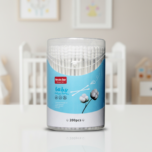 Hisopos de algodón para bebés al por mayor OEM, de doble punta, con mango de papel en espiral, suaves y de alta calidad, para el cuidado de recién nacidos 9039 - Product Image 5
