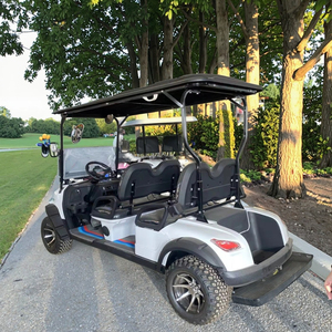 Carrito de Golf Eléctrico de 48V, Vehículo Eléctrico para Visitas Turísticas, Buggy para Inmobiliarias, Hoteles, Recepción, Vehículo <span class=keywords><strong>Todoterreno</strong></span> para Tours, 3-4 Asientos - Product Image 1