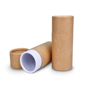 Emballage personnalisé en tube de papier kraft pour thé en vrac, café en grains de qualité alimentaire, mélange de thé écologique en carton cylindrique - Product Image 4