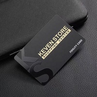 Cartes de visite transparentes personnalisées en PVC givré avec impression offset et marquage à chaud, logo personnalisé