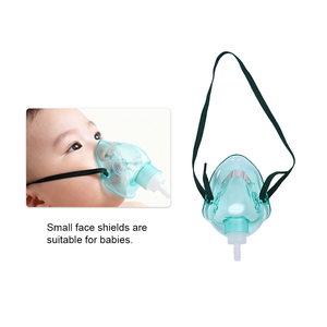 <span class=keywords><strong>Masque</strong></span> à oxygène léger, fiable et simple pour une administration rapide et confortable d'oxygène en situation médicale - Product Image 1