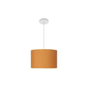 Lampada a Sospensione E27, Bianca e Arancione, 30x30 cm - Ideale per Decorare Spazi e Apportare Luce e Stile al Tuo Casa. - Product Image 1