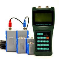 Medidor de fluxo portátil digital, medidor de fluxo ultrassônico