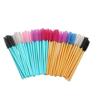 Bán Buôn Dùng Một Lần Lông Mi Màu Hồng Mascara Bàn Chải Để Tách Eyeashssion Bàn Chải Lông Mi Cá Nhân Mascara Applicators - Product Image 6