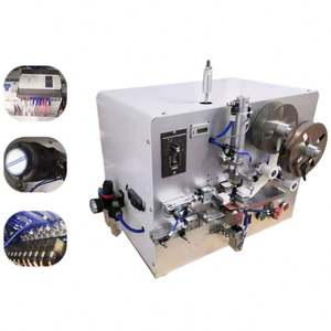 Máquina Envolvedora de Lámina de Cobre Totalmente Automática para Cables HDMI, Equipo de Fabricación de Cables con Corte Automático Integrado y Preciso - Product Image 5